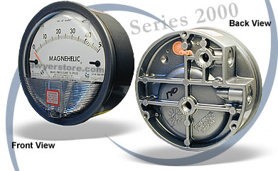 Series 2000 Magnehelic Pressure Gauge