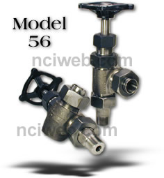 Model 56 Tubular Valves