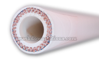 Premium White Washdown Hose